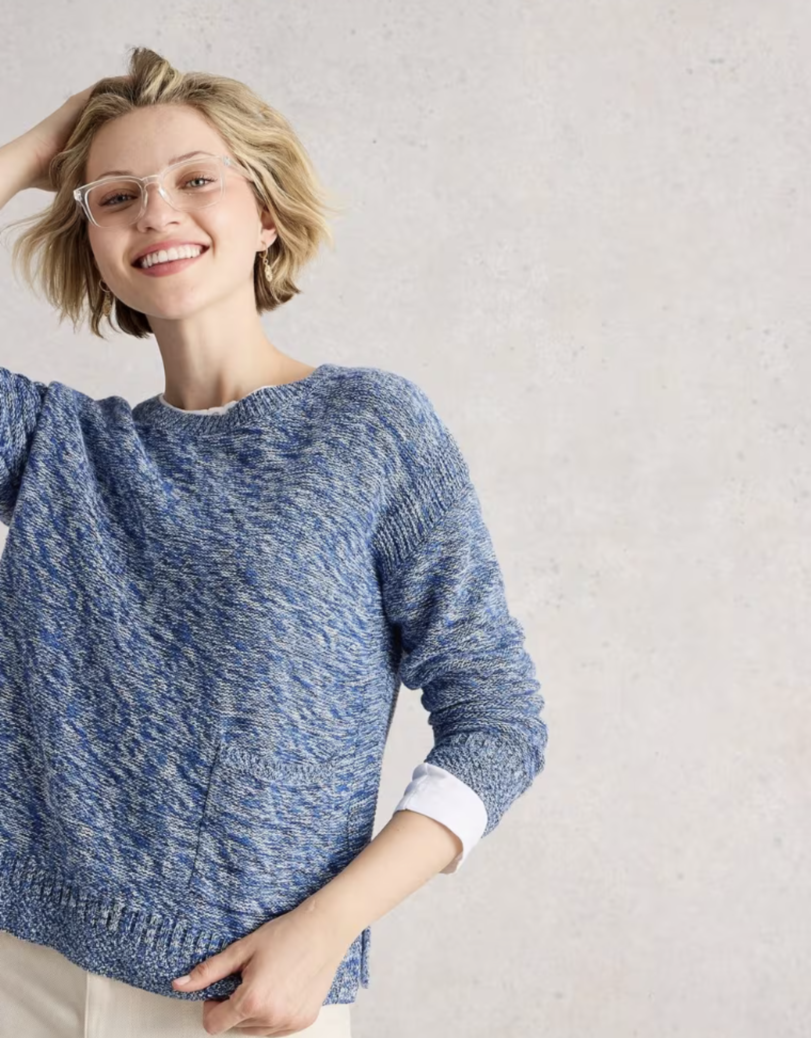 White Stuff White Stuff -444054 Victoria  Sweater FW25 (2 clrs)