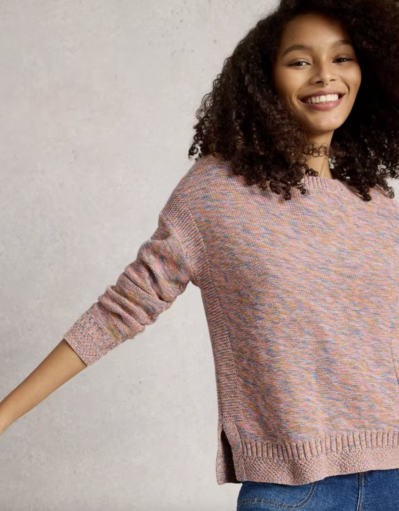 White Stuff White Stuff -444054 Victoria  Sweater FW25 (2 clrs)