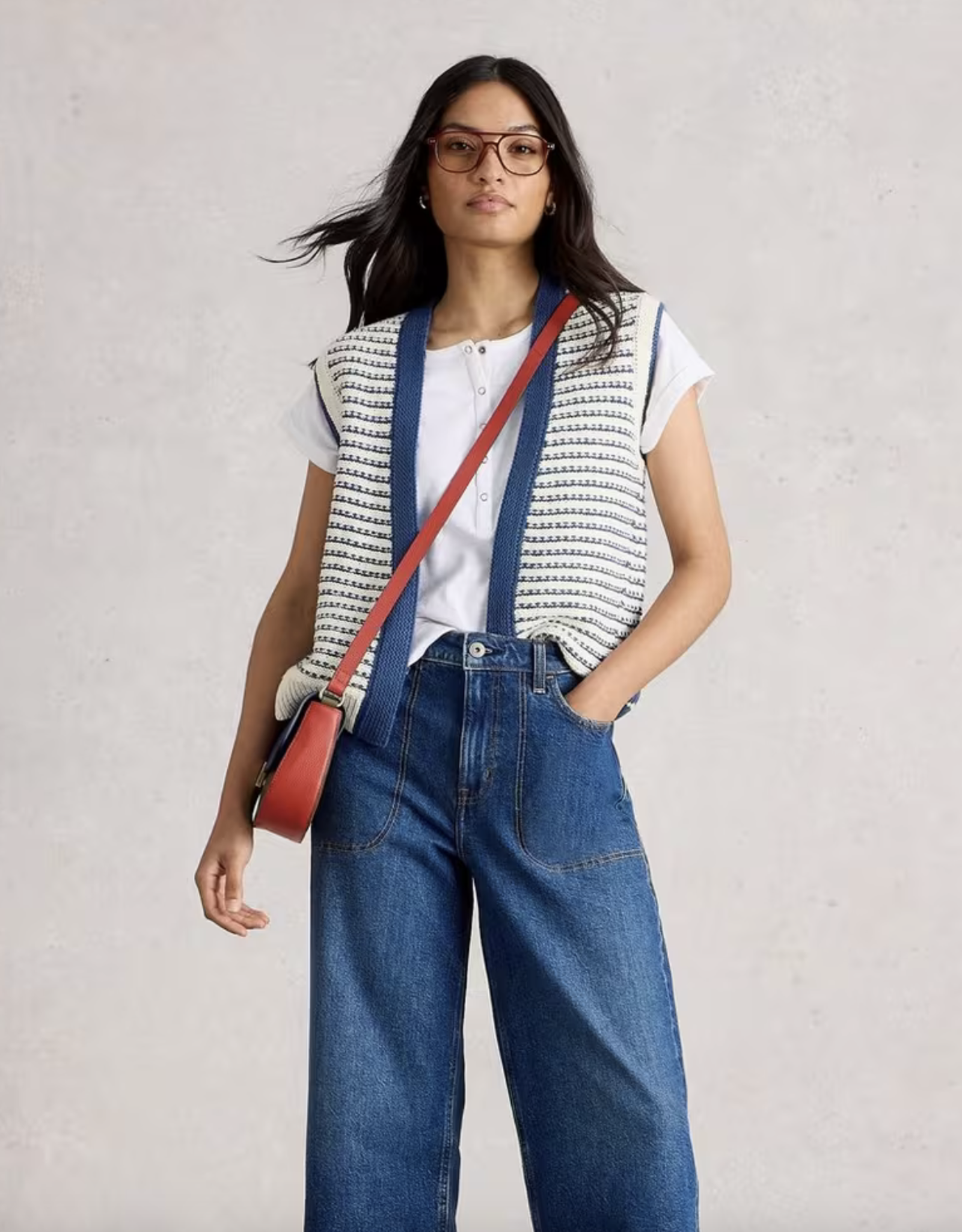 White Stuff White Stuff - 444092 Kylie Waistcoat FW25