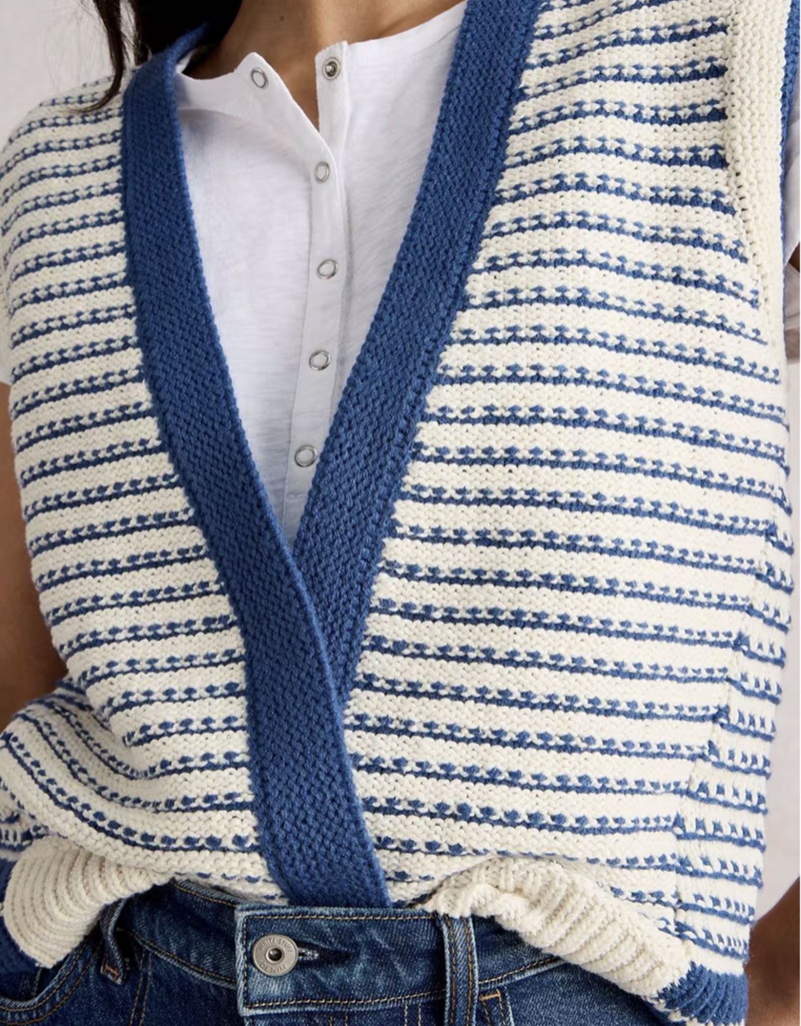 White Stuff White Stuff - 444092 Kylie Waistcoat FW25