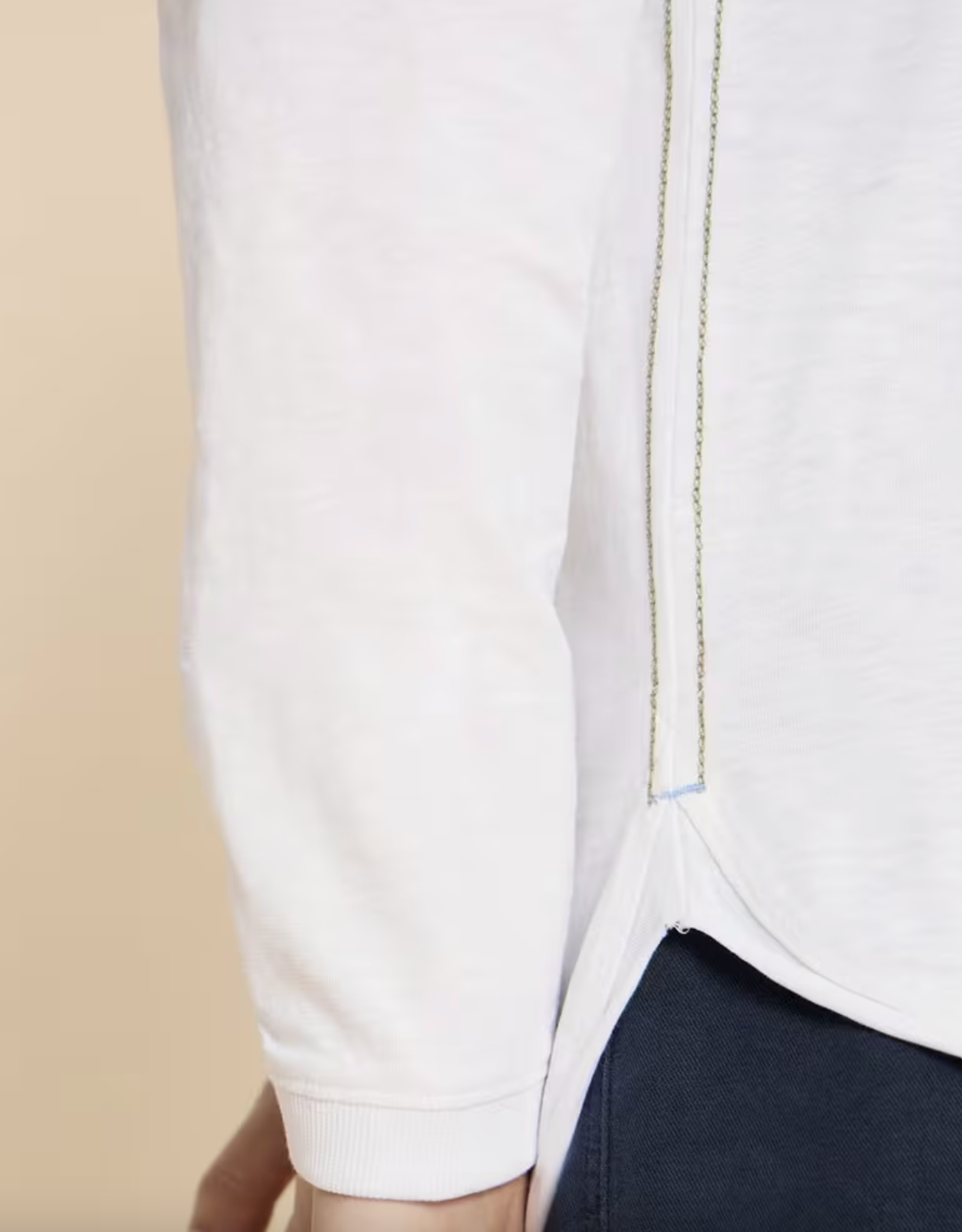 White Stuff White Stuff- 440353  Clara LS Tee FW25 (2 clrs )