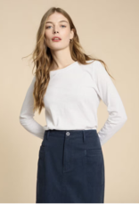 White Stuff White Stuff- 440353  Clara LS Tee FW25 (2 clrs ) White Stuff White Stuff- 440353  Clara LS Tee FW25 (2 clrs )