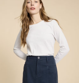White Stuff White Stuff- 440353  Clara LS T-shirt FW25 (2 clrs )