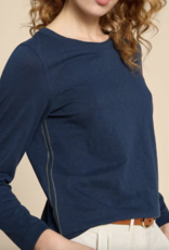 White Stuff White Stuff- 440353  Clara LS Tee FW25 (2 clrs ) White Stuff White Stuff- 440353  Clara LS Tee FW25 (2 clrs )
