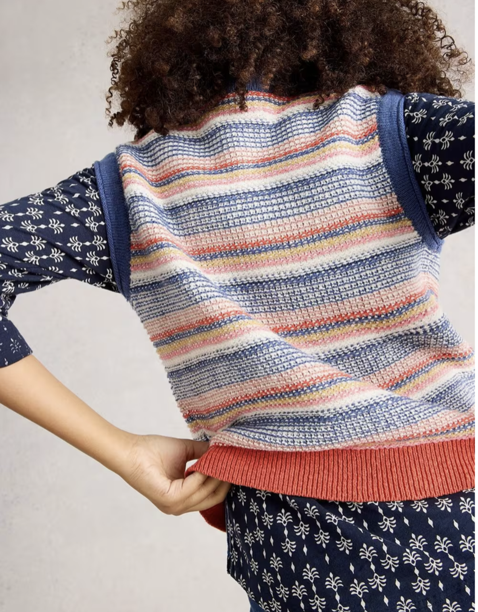 White Stuff White Stuff- 444094 Tara Textured veste FW25