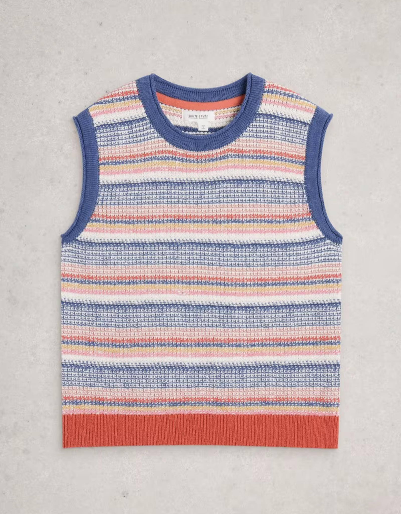 White Stuff White Stuff- 444094 Tara Textured vest FW25