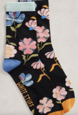 White Stuff White Stuff- 444139 Floral Ankle Sock FW25 (2 clrs) White Stuff White Stuff- 444139 Floral Ankle Sock FW25 (2 clrs)
