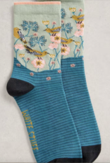 White Stuff White Stuff- 444139 Floral Ankle Sock FW25 (2 clrs) White Stuff White Stuff- 444139 Floral Ankle Sock FW25 (2 clrs)