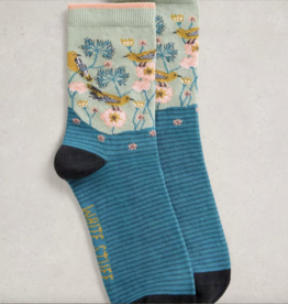 White Stuff White Stuff- 444139 Floral bas chevilles FW25 (2 clrs)