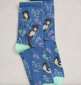 White Stuff White Stuff- 444136 Novelty bas chevilles FW25 ( 3 clrs)