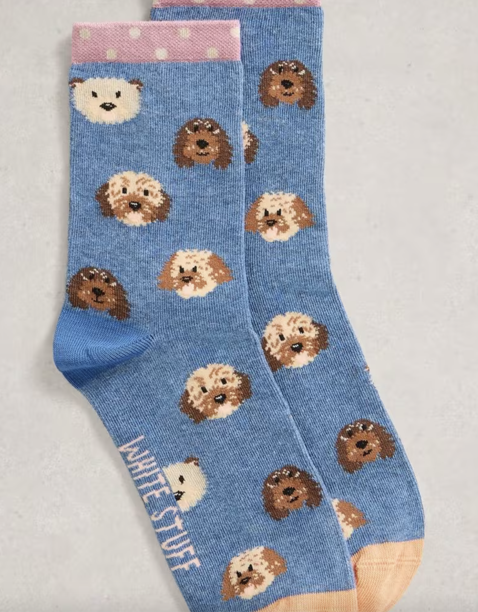 White Stuff White Stuff- 444136 Novelty bas chevilles FW25 ( 3 clrs)