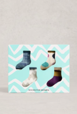 White Stuff White Stuff- 444101 4PK Hatch Ankles Socks FW25 White Stuff White Stuff- 444101 4PK Hatch Ankles Socks FW25