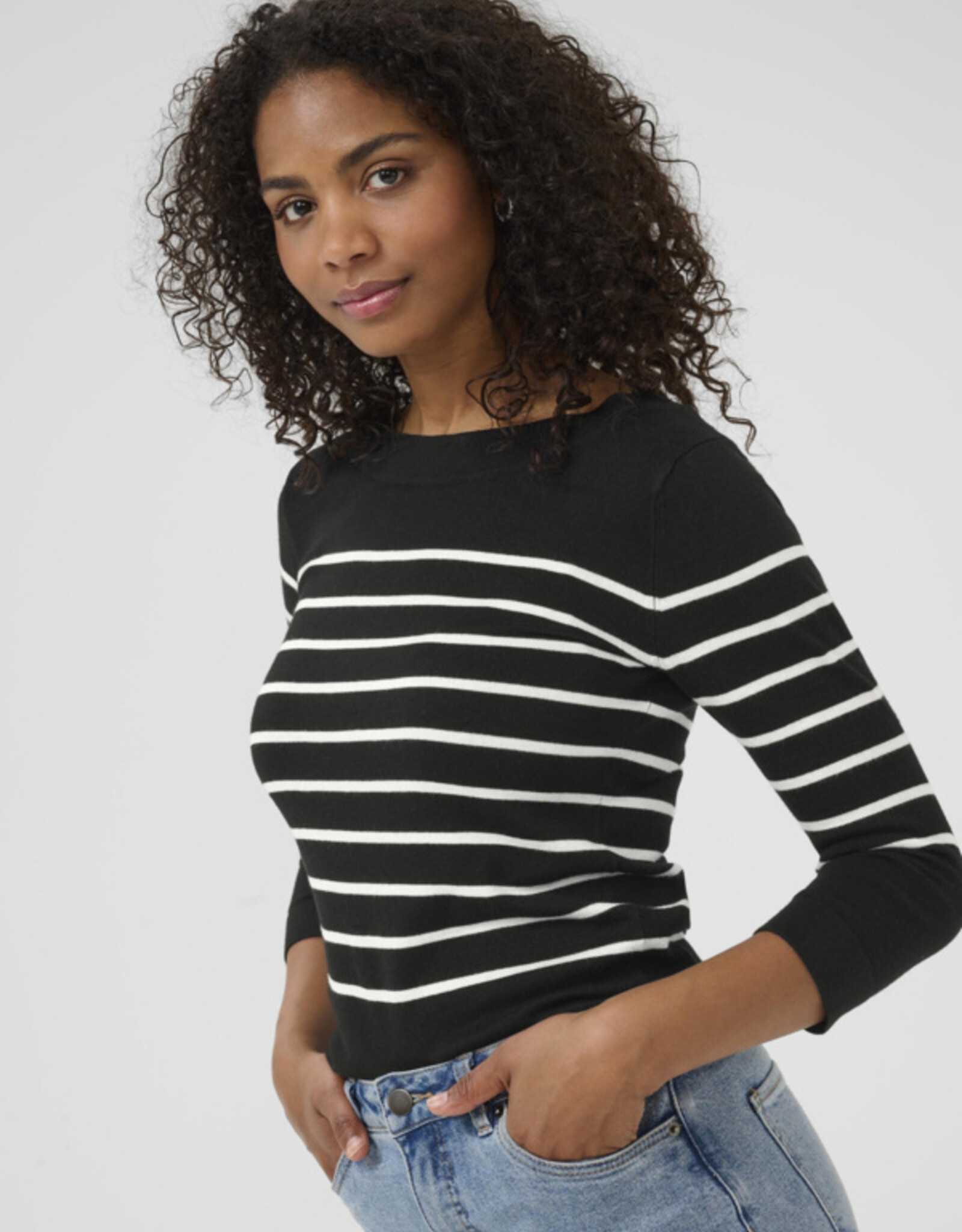 Kaffé Kaffe - KAlizza Boatneck Pullover FW25