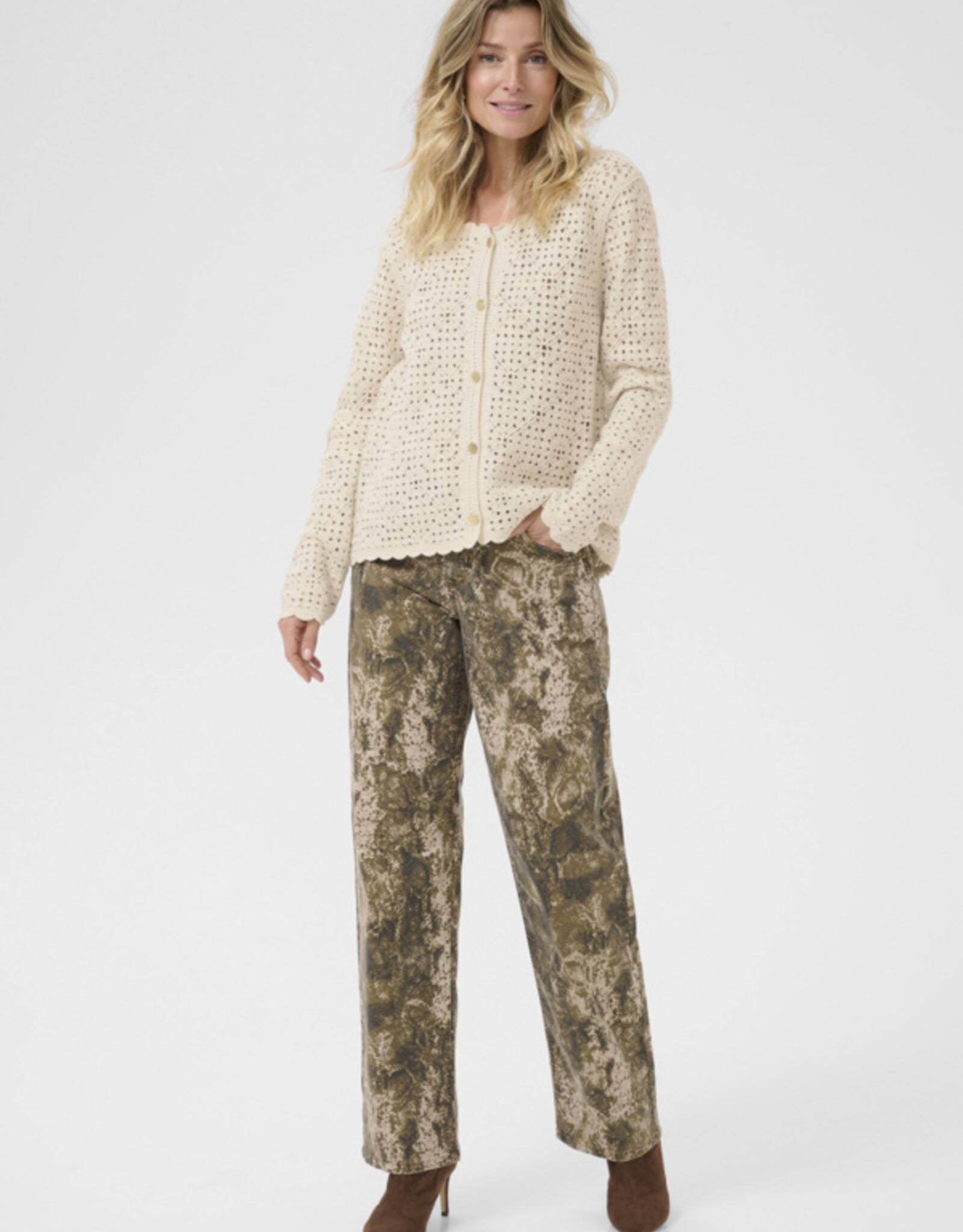 Cream Cream - CRKip Crochet Cardigan FW25