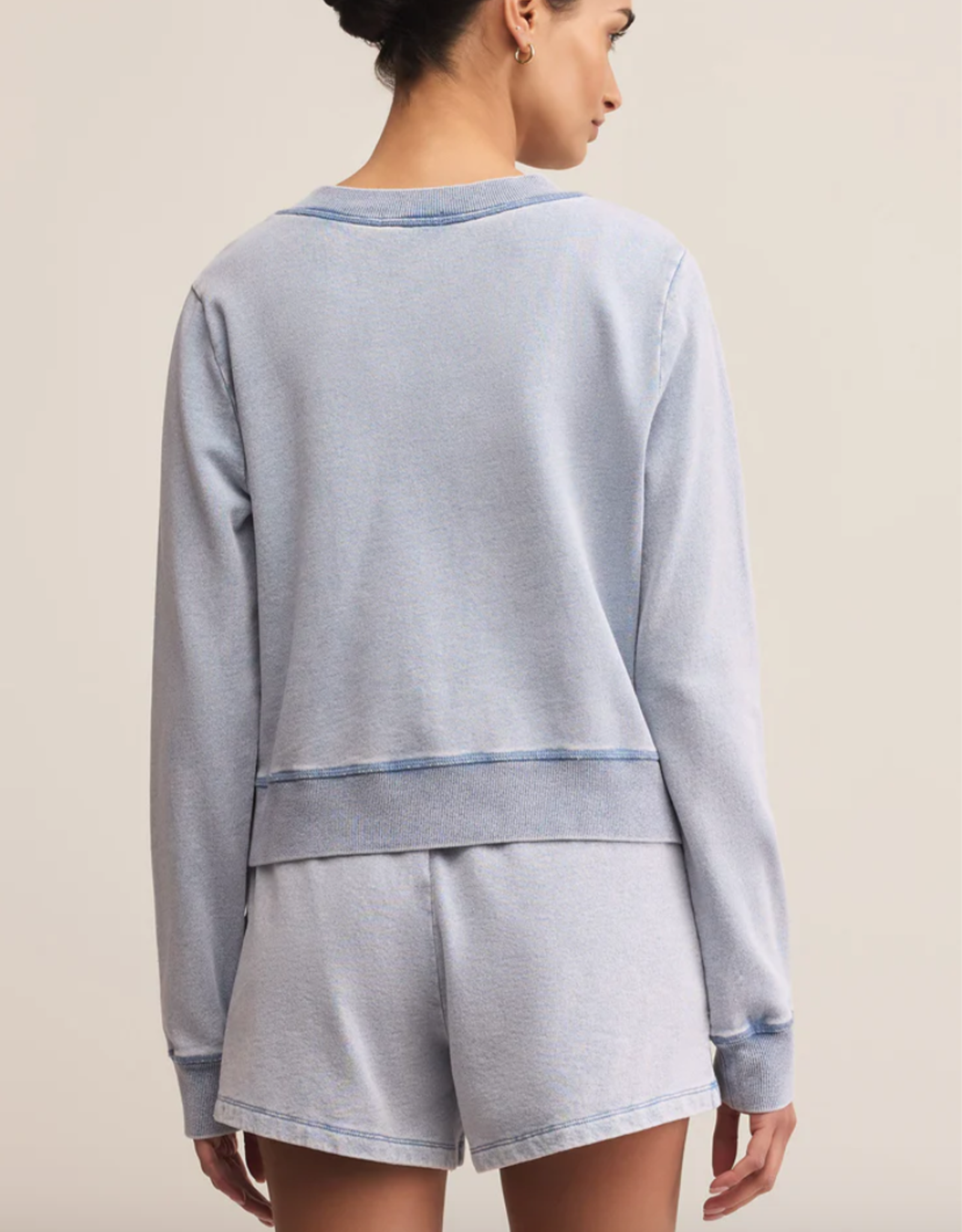 Z Supply Z Supply - ZT253221 Daily Knit Denim Cardigan FW25