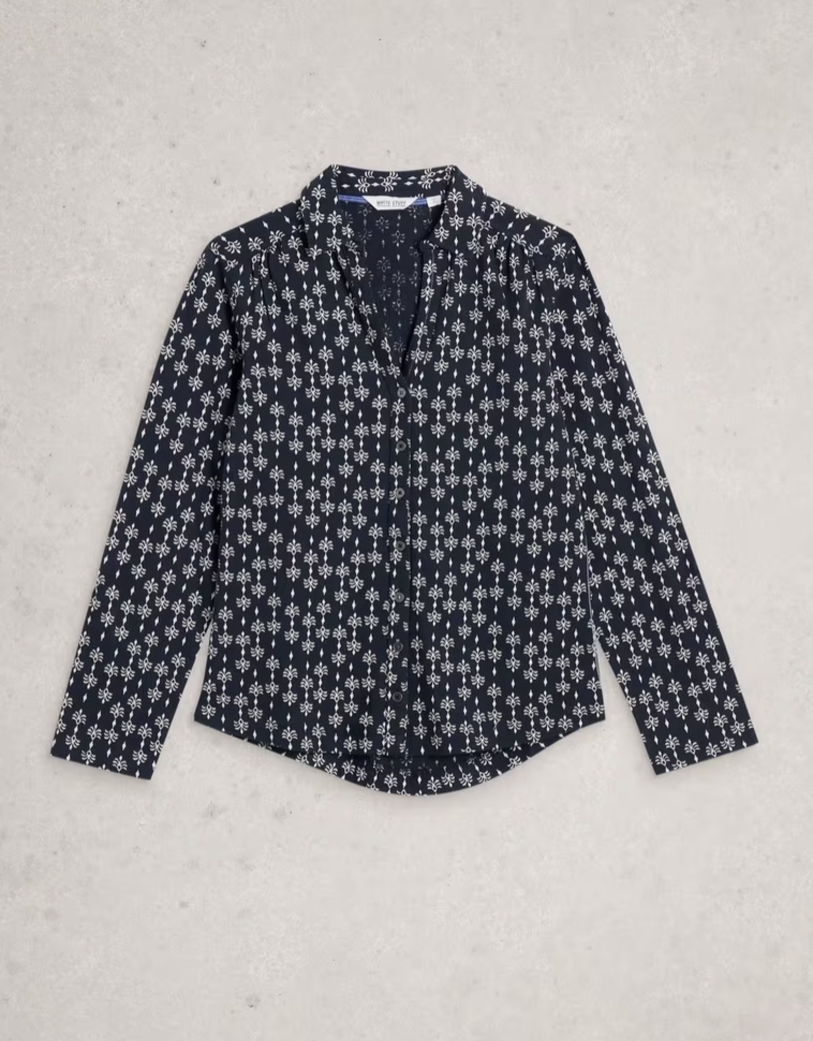 White Stuff White Stuff- 444331 Annie Jersey chemise FW25