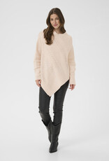 Cream Cream - CRHoliday Knit Poncho FW25