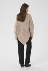 Cream Cream - CRHoliday Knit Poncho FW25