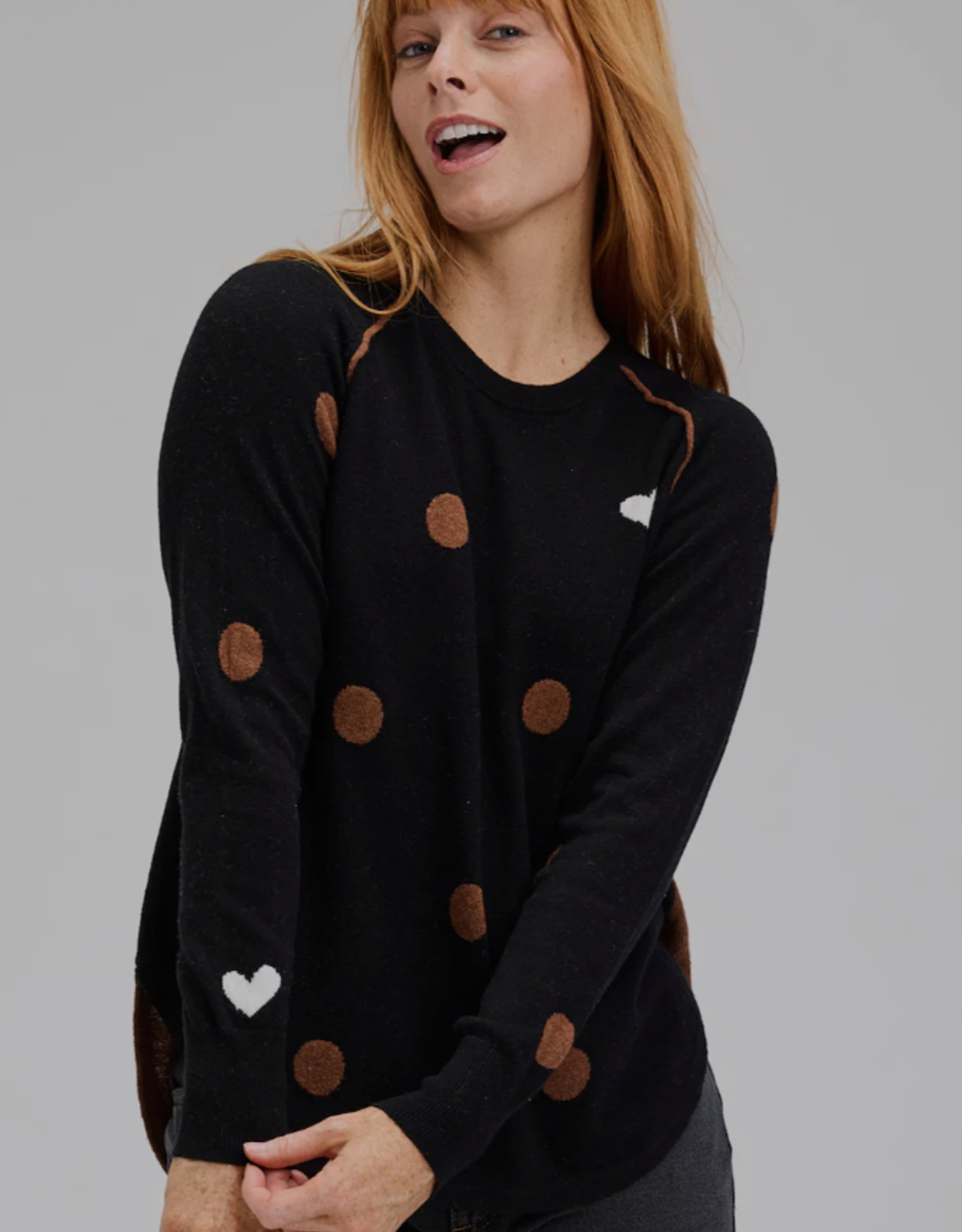 ZAKET & PLOVER Zaket & Plover - ZP7539U Spot The Love Sweater FW25