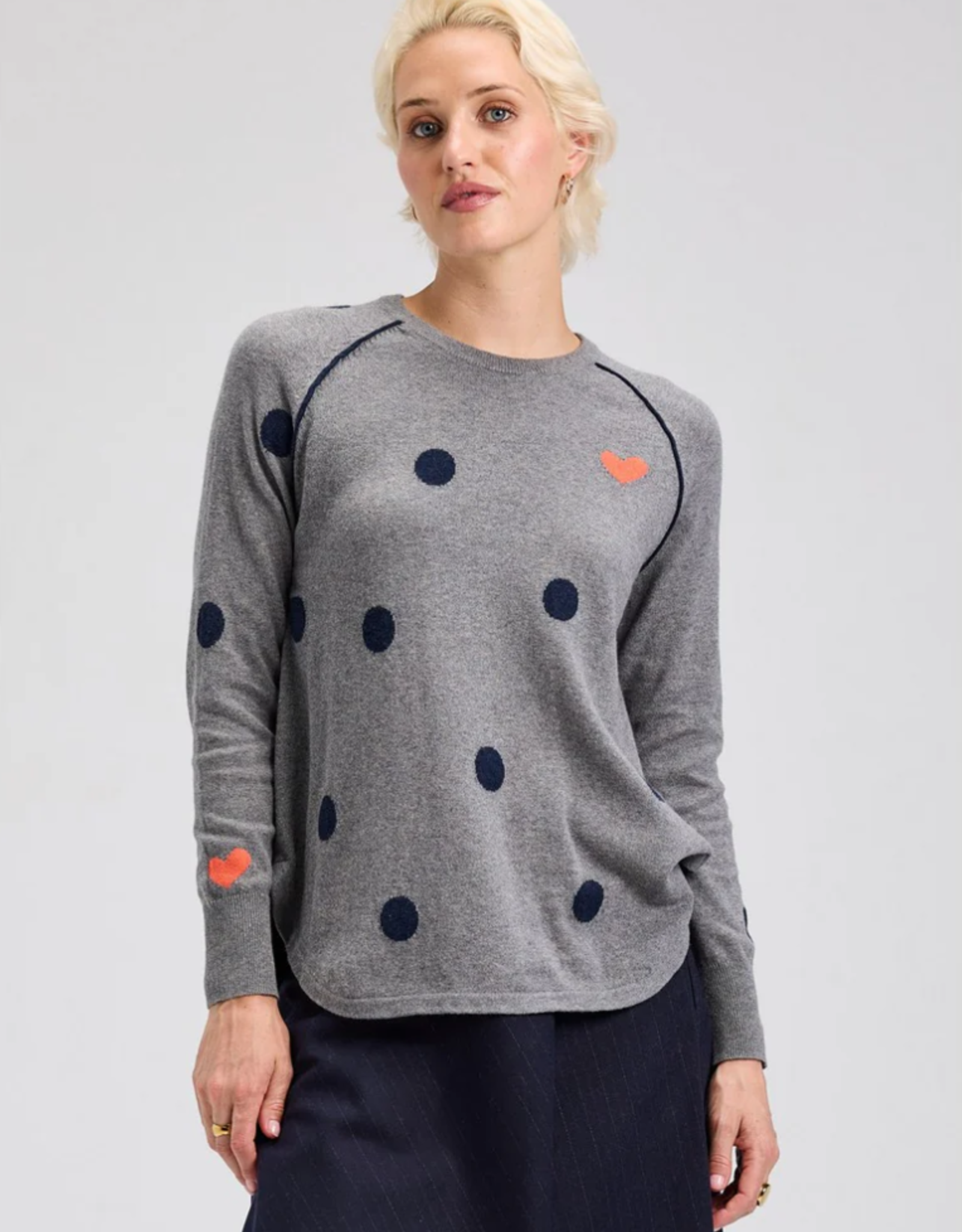 ZAKET & PLOVER Zaket & Plover - ZP7539U Spot The Love Sweater FW25