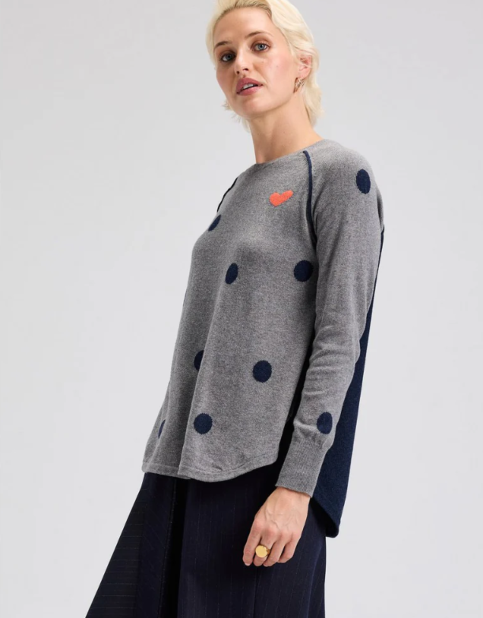 ZAKET & PLOVER Zaket & Plover - ZP7539U Spot The Love Sweater FW25
