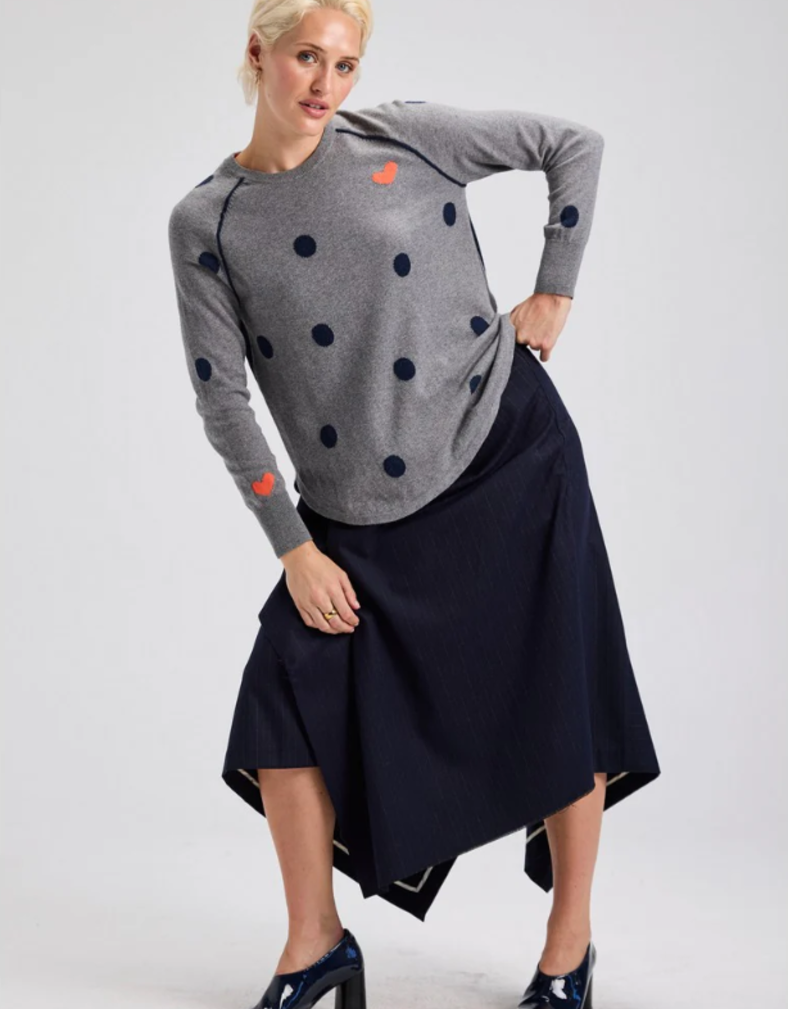 ZAKET & PLOVER Zaket & Plover - ZP7539U Spot The Love Sweater FW25