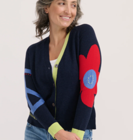 ZAKET & PLOVER Zaket & Plover - ZP7538U Peace Please Cardi FW25