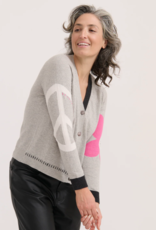 ZAKET & PLOVER Zaket & Plover - ZP7538U Peace Please Cardi FW25 ZAKET & PLOVER Zaket & Plover - ZP7538U Peace Please Cardi FW25