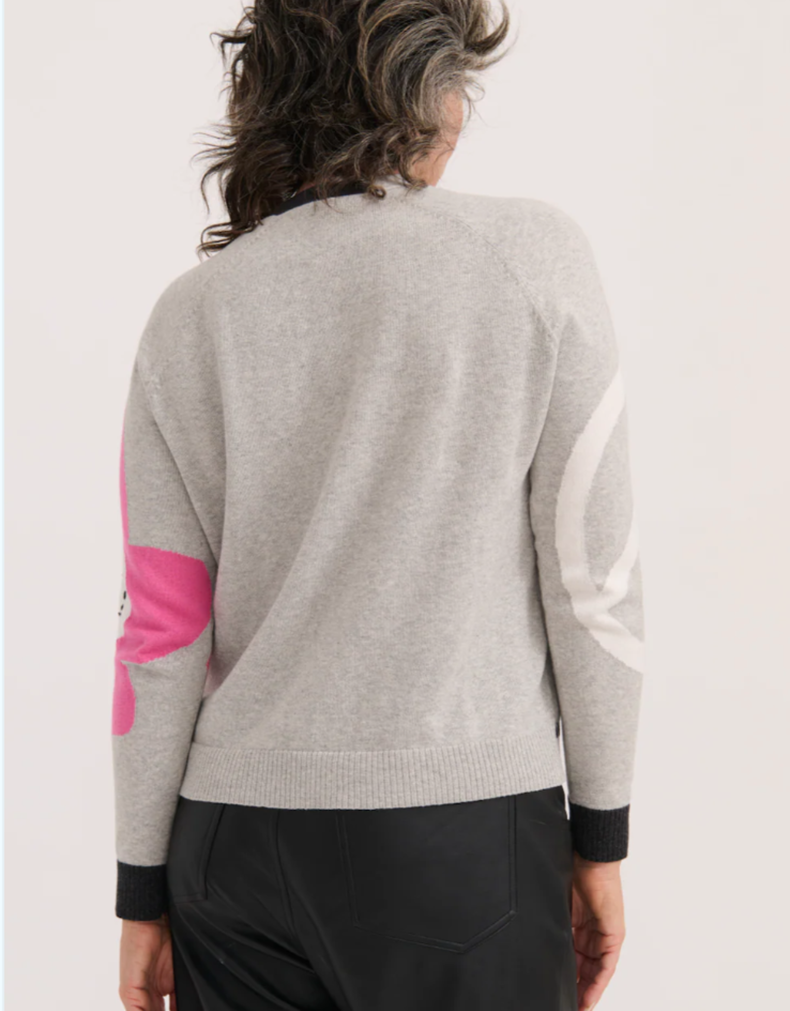 ZAKET & PLOVER Zaket & Plover - ZP7538U Peace Please Cardi FW25