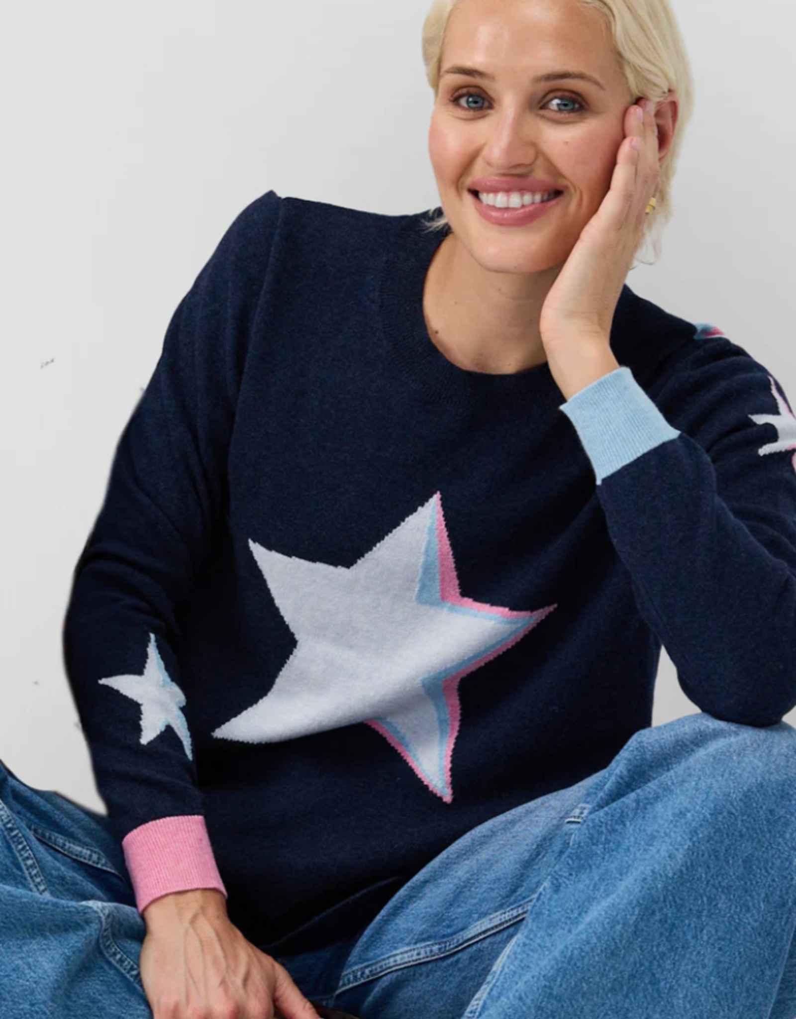 ZAKET & PLOVER Zaket & Plover - ZP7525U Stars + Stripes Sweater FW25