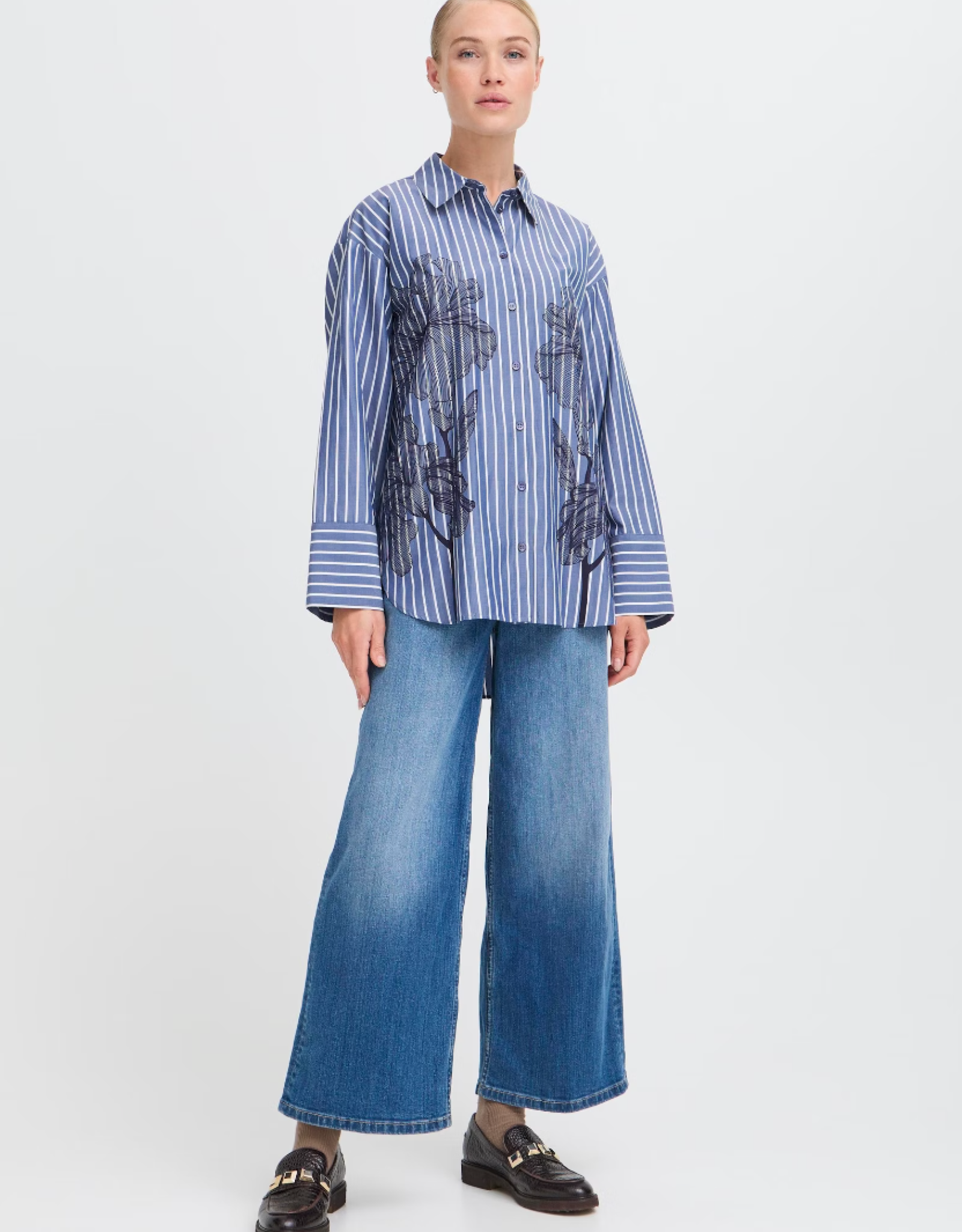 B.Young- Byfiras flower shirt FW25