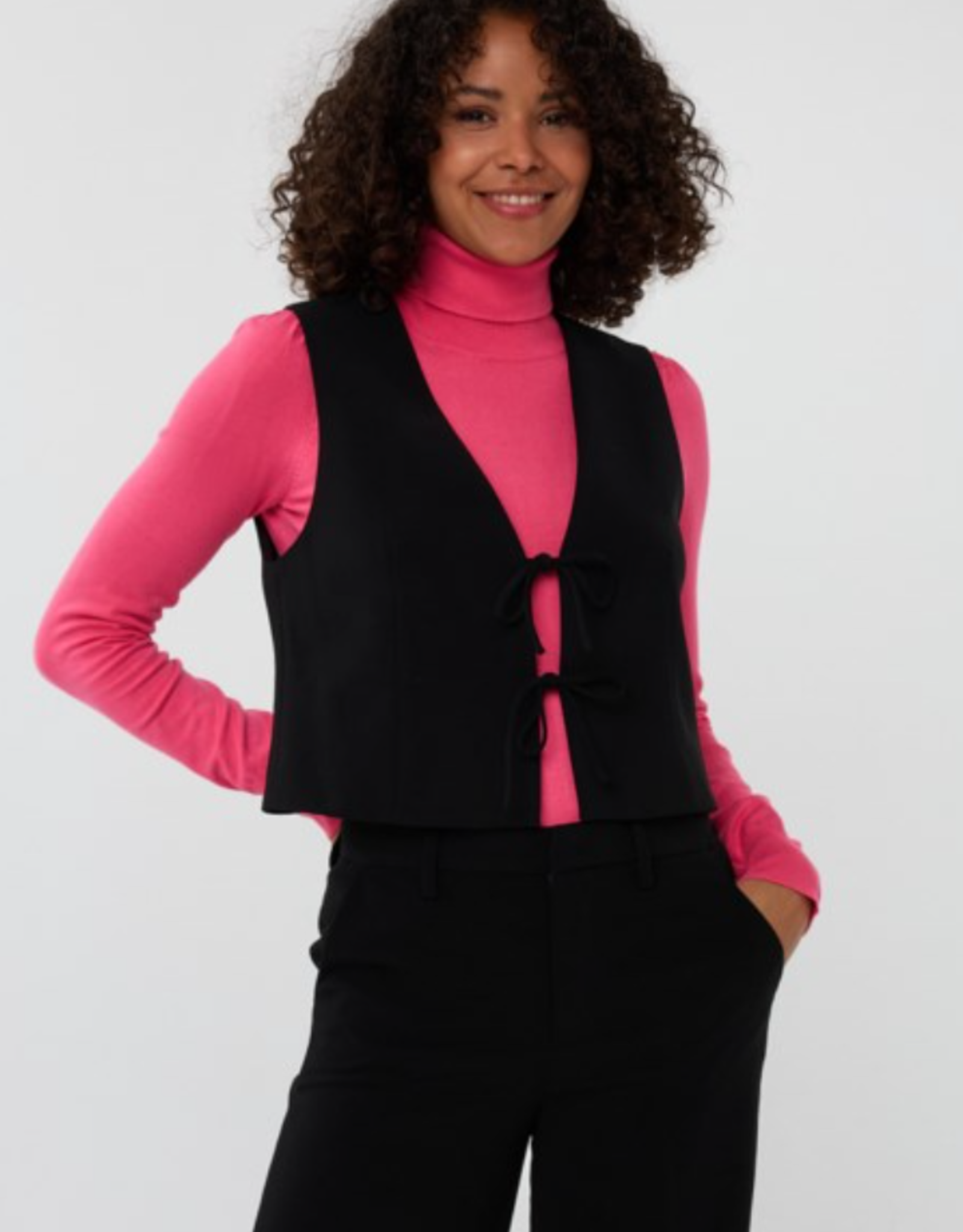 Esqualo Esqualo - F2510504 Court Gilet boucles City FW25