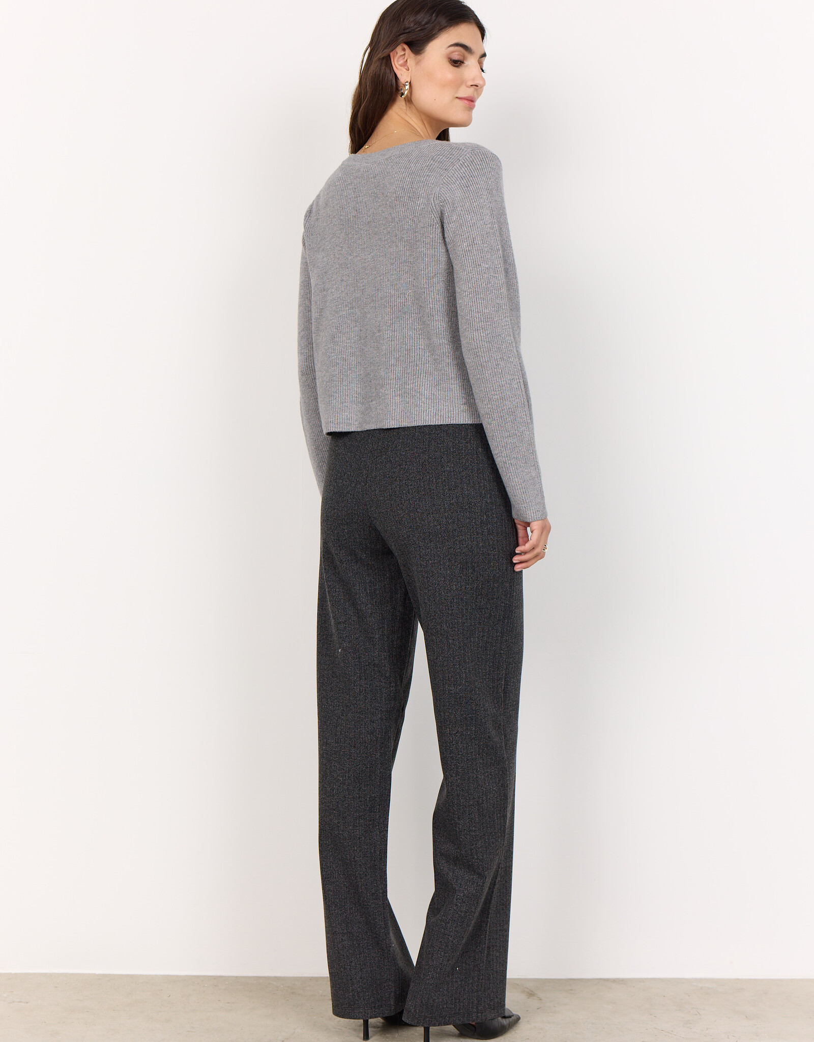 Soya Concept Soya Concept- 33696 Front tie cardigan FW25