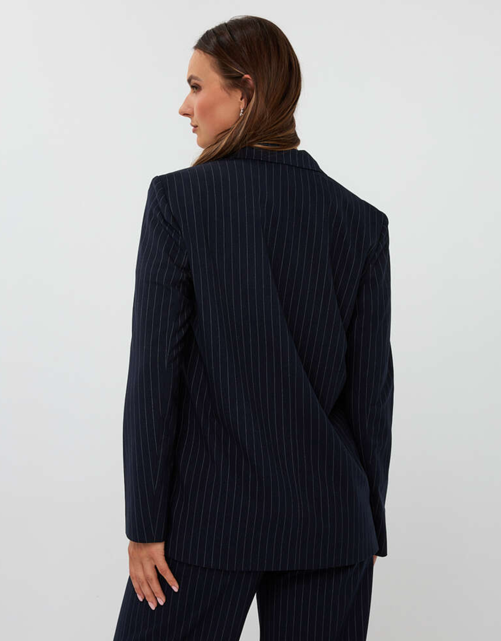 Esqualo Esqualo - F2510549 Blazer Double Breasted Pinstripe FW25
