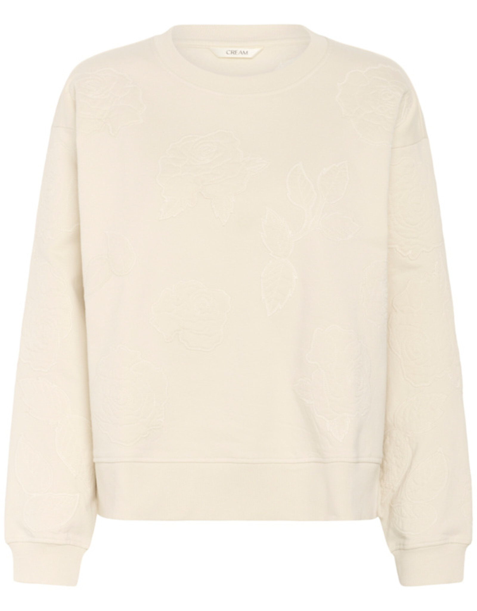 Cream Cream - CRJosie Patch Sweatshirt FW25