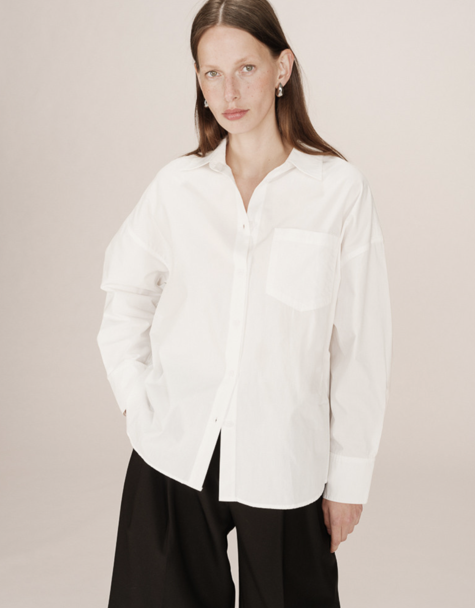 Grace & Mila Grace & Mila - Sira Shirt Ivoire FW25