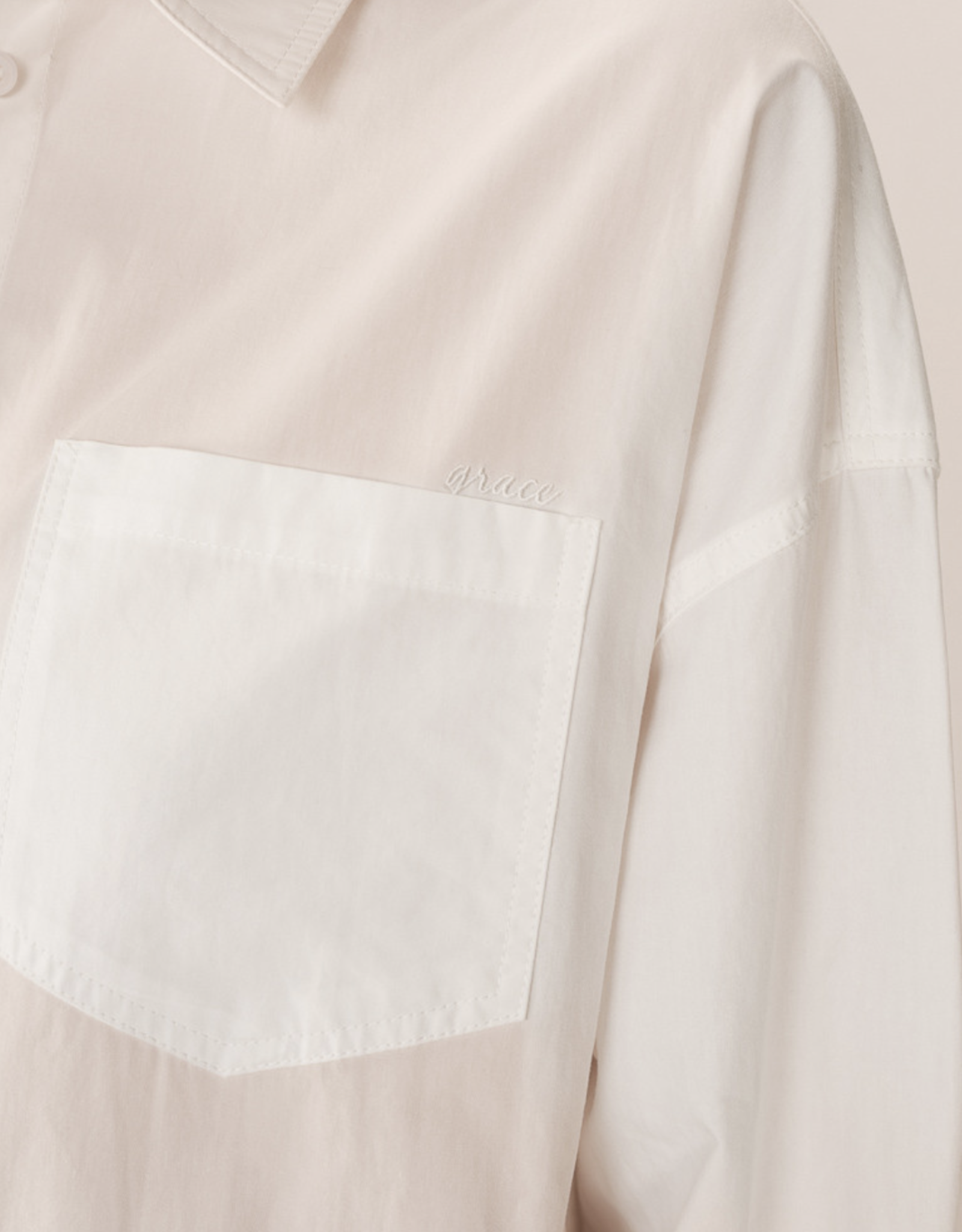 Grace & Mila Grace & Mila - Sira Shirt Ivoire FW25