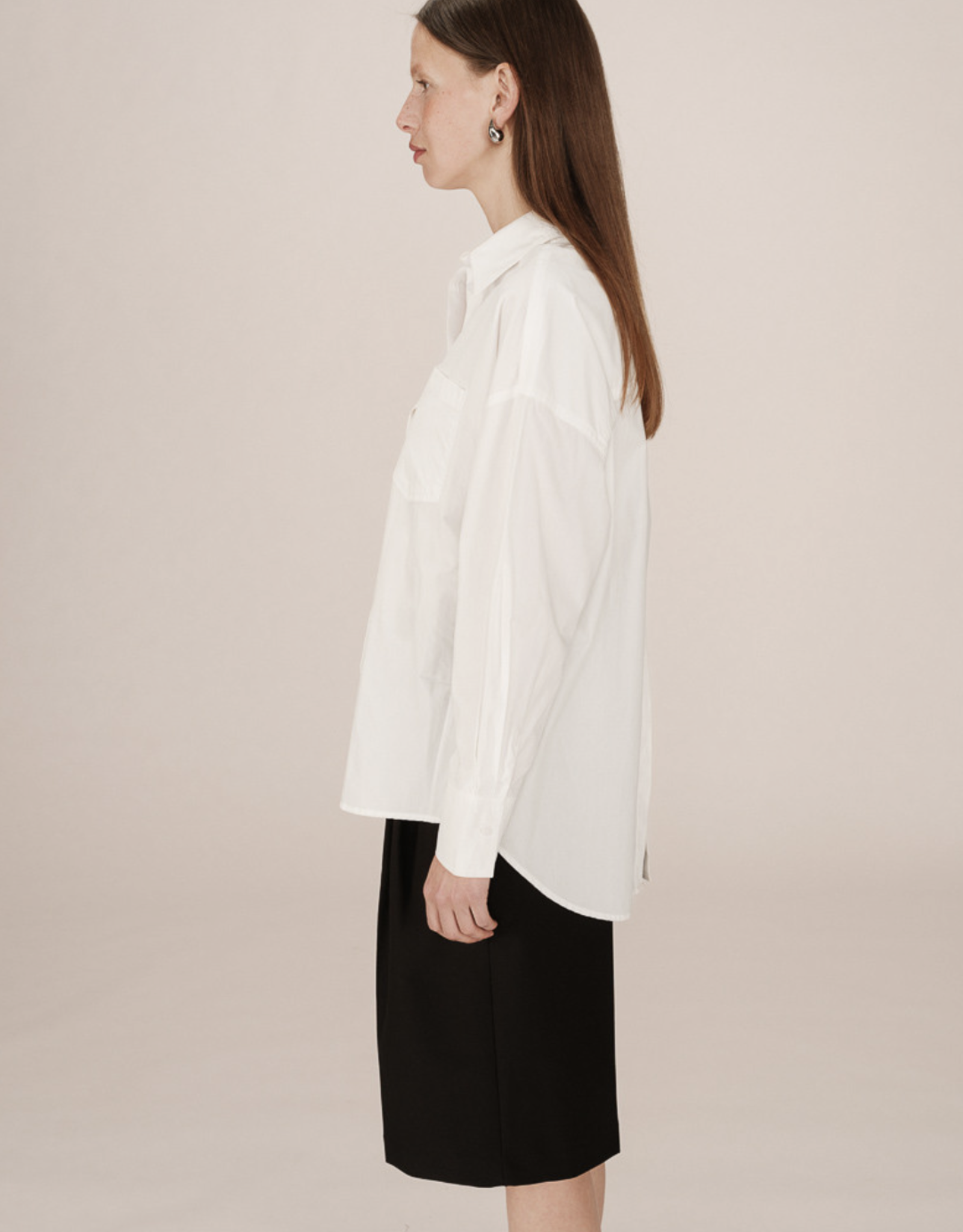 Grace & Mila Grace & Mila - Sira Shirt Ivoire FW25
