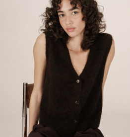 Grace & Mila Grace & Mila - Santa Cardigan (Chocolat)  FW25