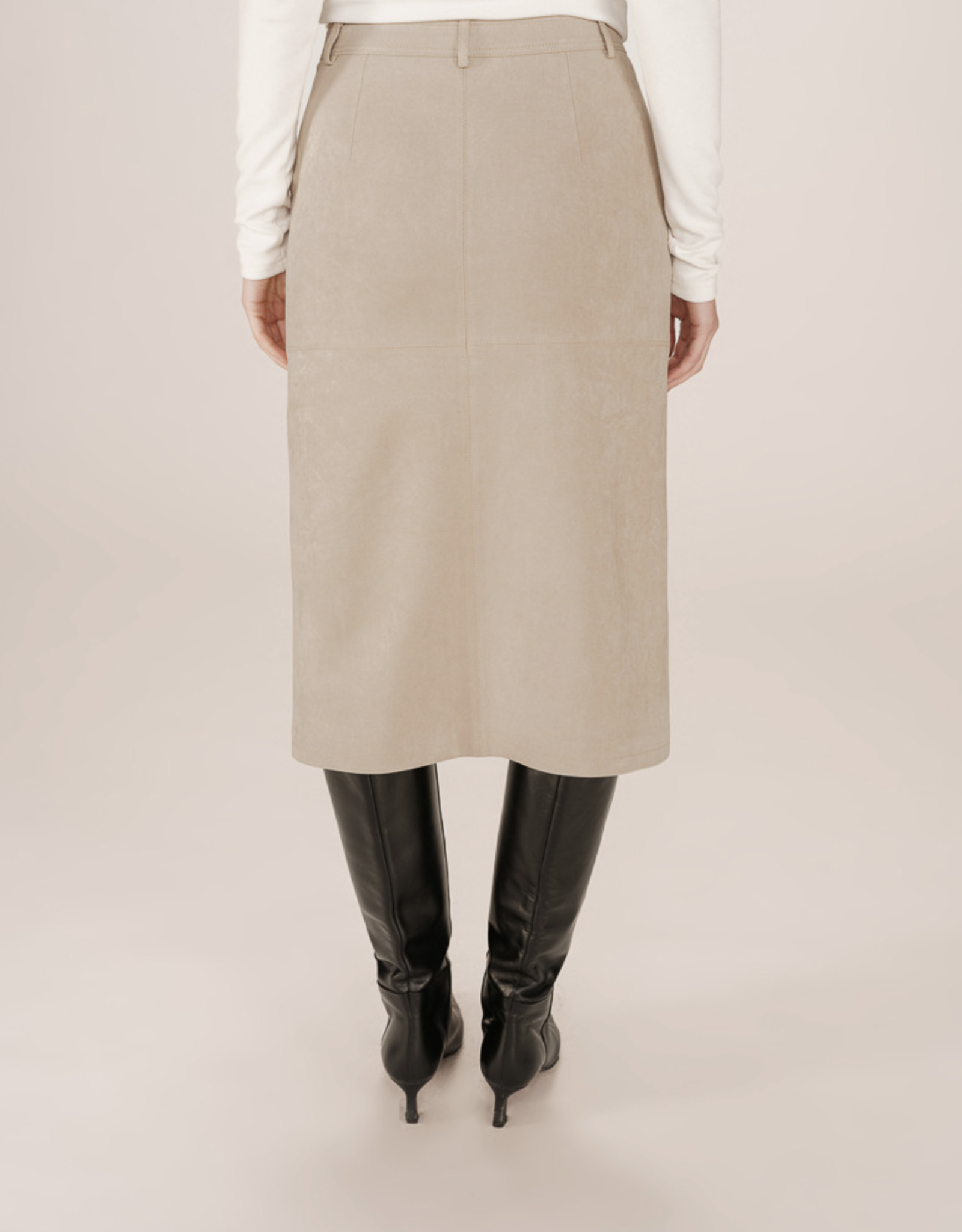 Grace & Mila Grace & Mila - Sorry Suedette Skirt FW25