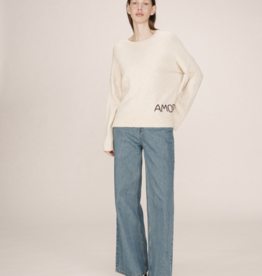Grace & Mila Grace & Mila - Saints Sweater cream / Chocolat FW25