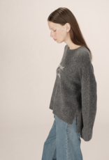 Grace & Mila Grace & Mila - Saints Chandail Anthracite FW25 Grace & Mila Grace & Mila - Saints Chandail Anthracite FW25