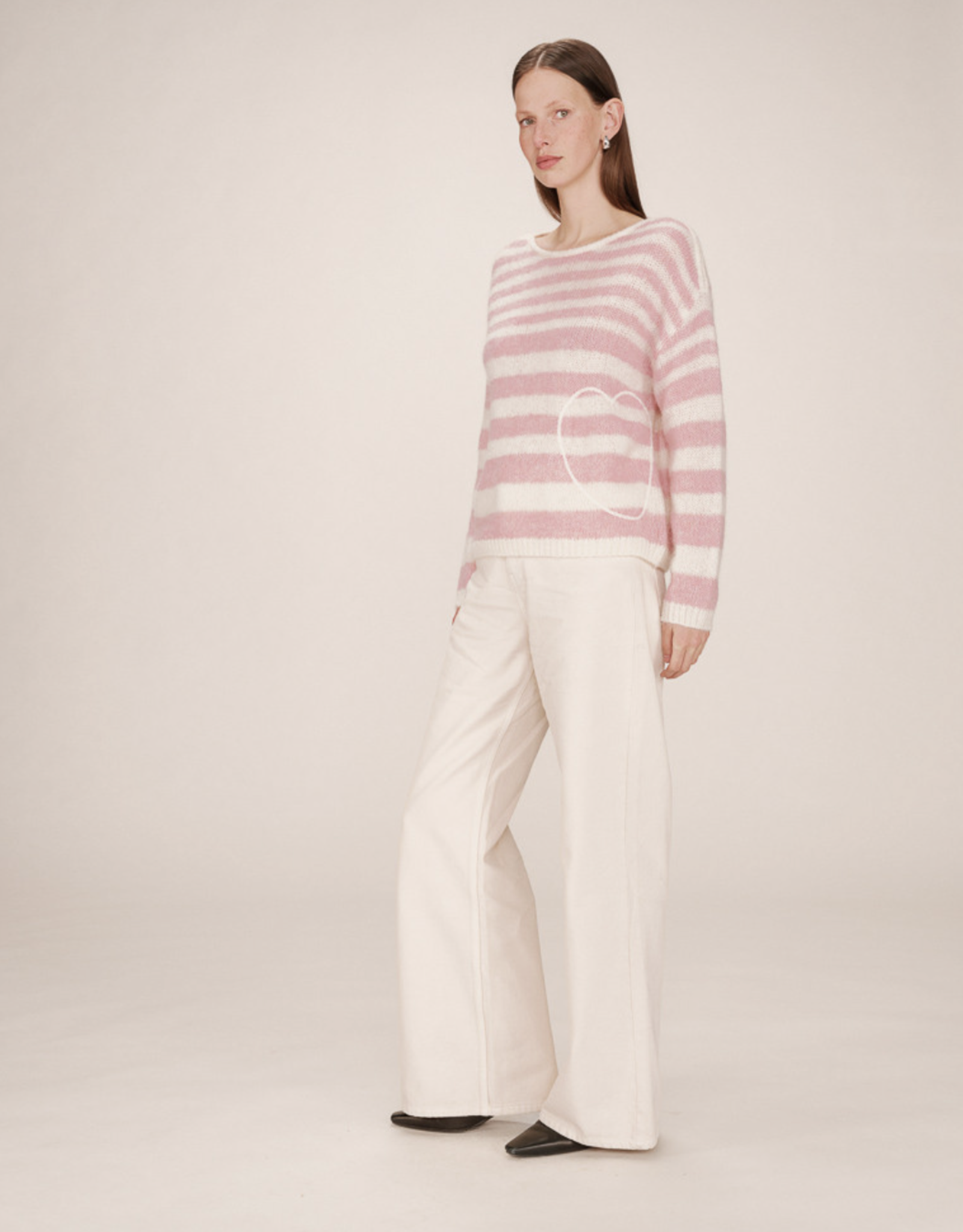 Grace & Mila Grace & Mila - Sand Chandail FW25