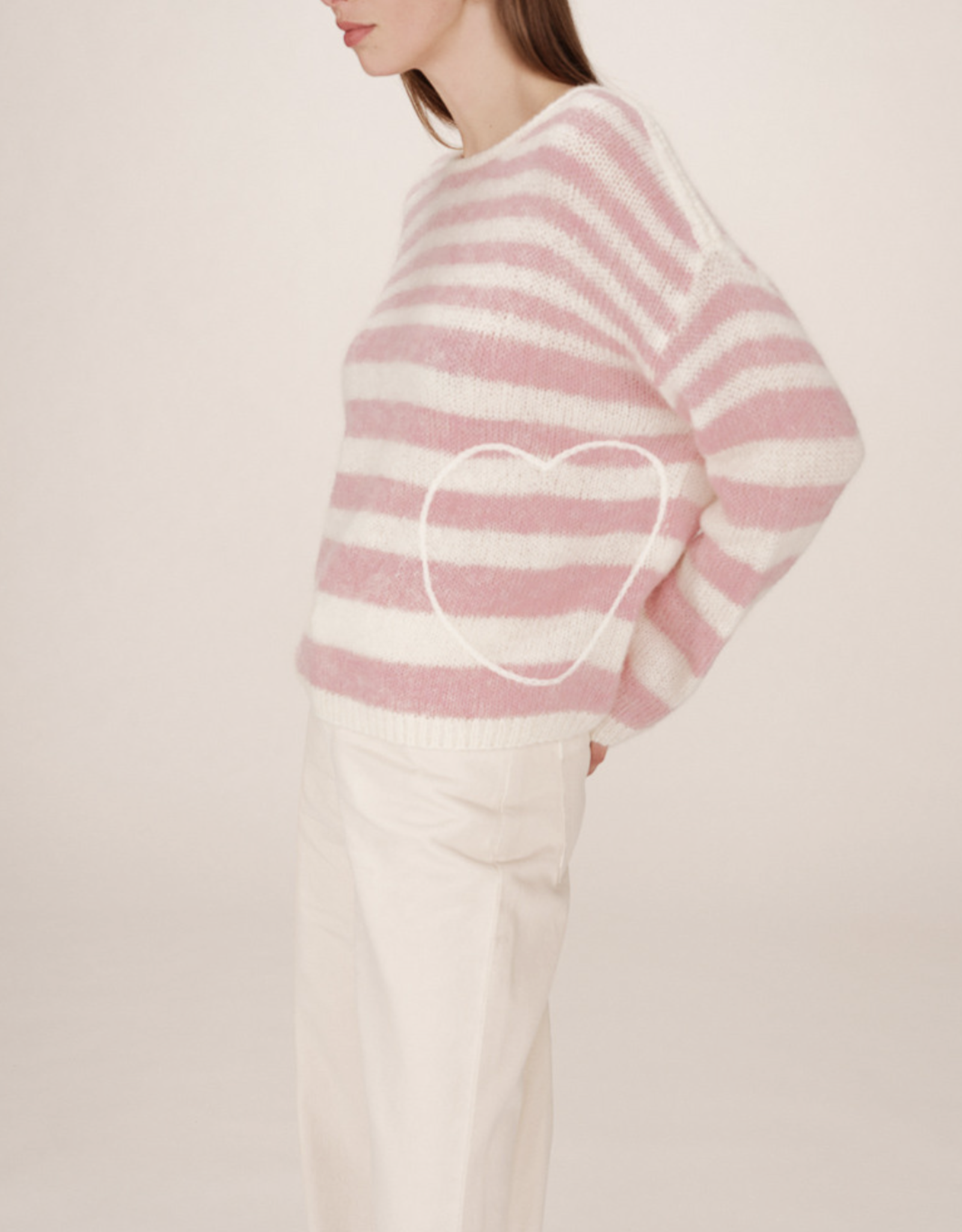 Grace & Mila Grace & Mila - Sand Chandail FW25