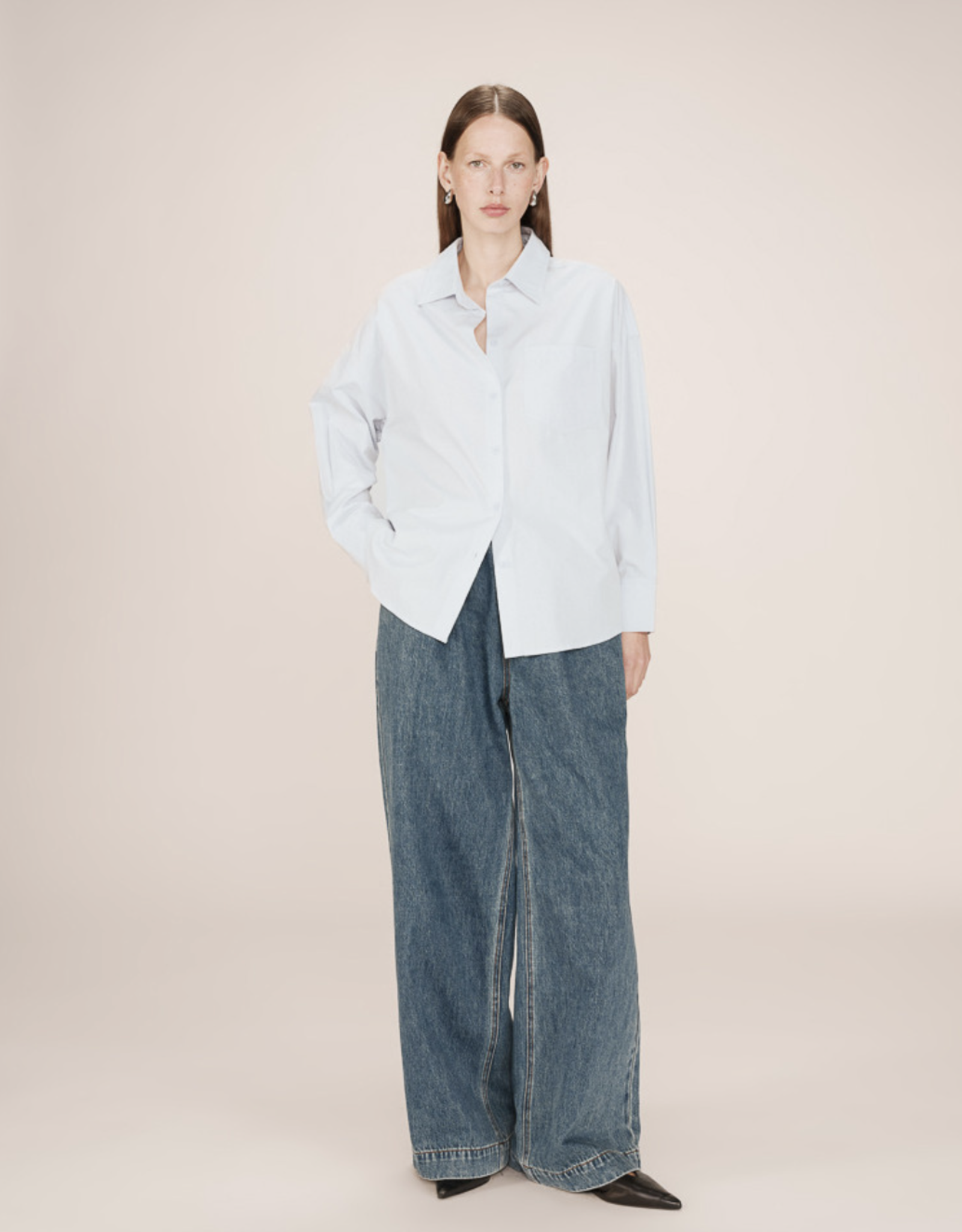Grace & Mila Grace & Mila - Sira Shirt bleuet  FW25