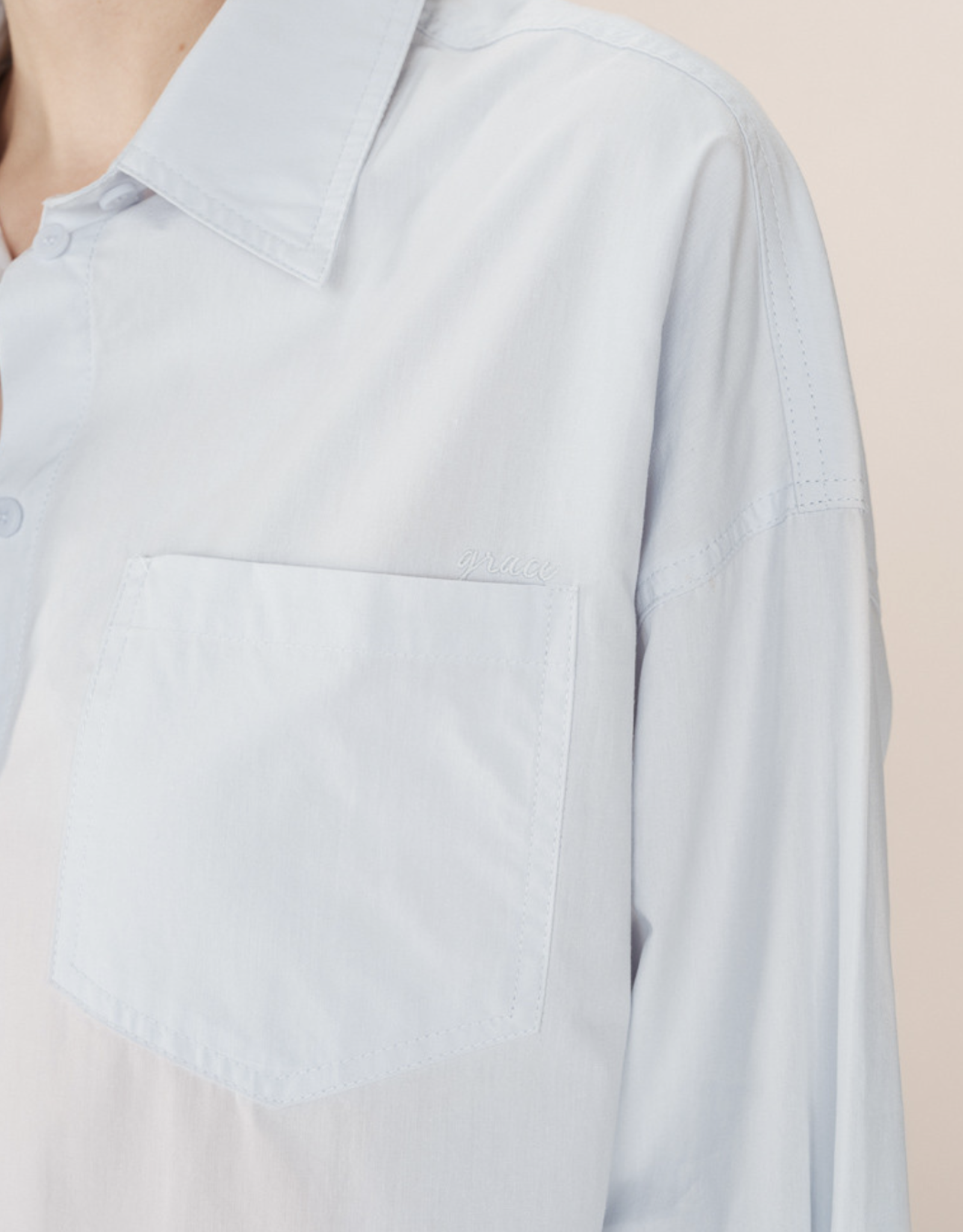 Grace & Mila Grace & Mila - Sira Shirt bleuet  FW25