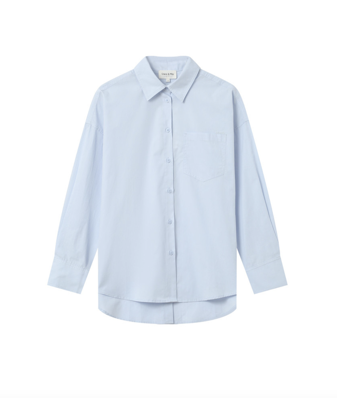 Grace & Mila Grace & Mila - Sira Shirt bleuet  FW25