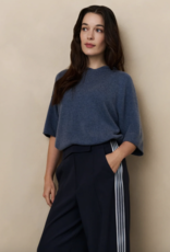 Yaya Yaya - 01000486 Short Sleeve Knitted Hoody FW25
