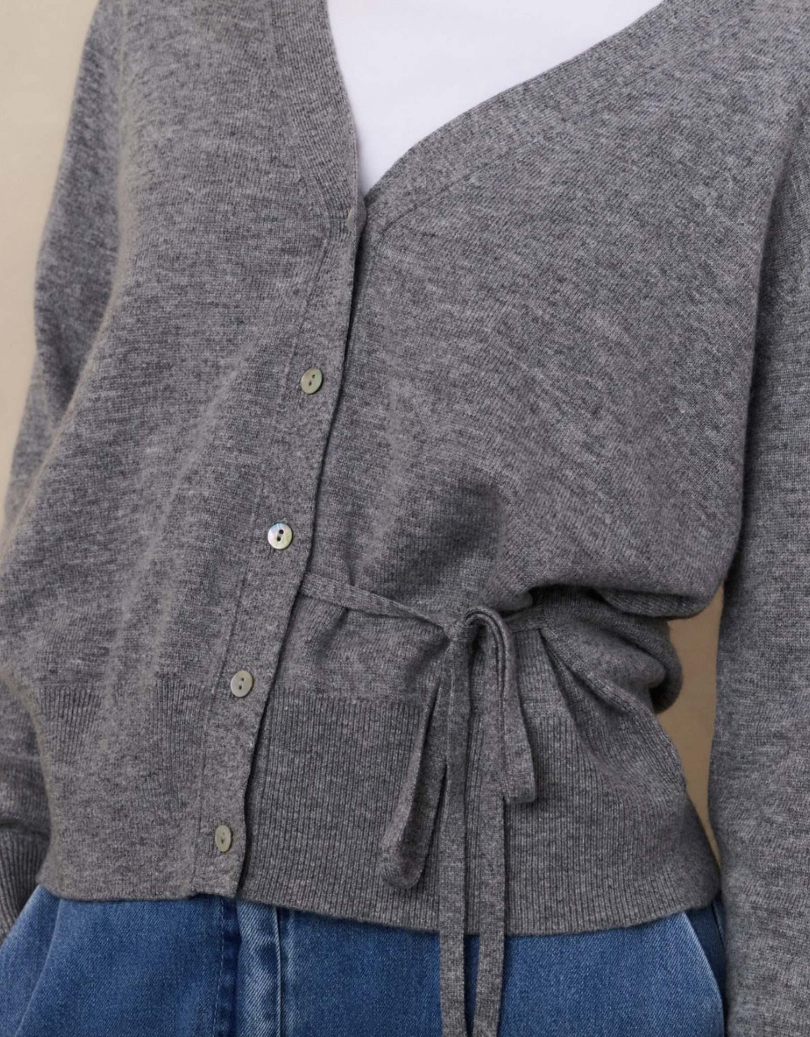 Yaya Yaya - 01010122 Cardigan with Strap bow FW25