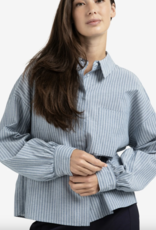 Yaya Yaya - 01201178 Blouse rayée avec poches FW25